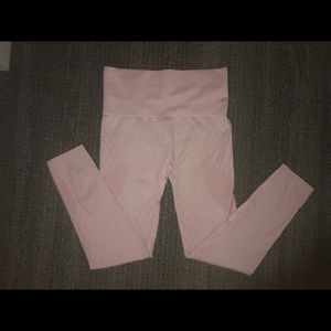 Baby pink leggings